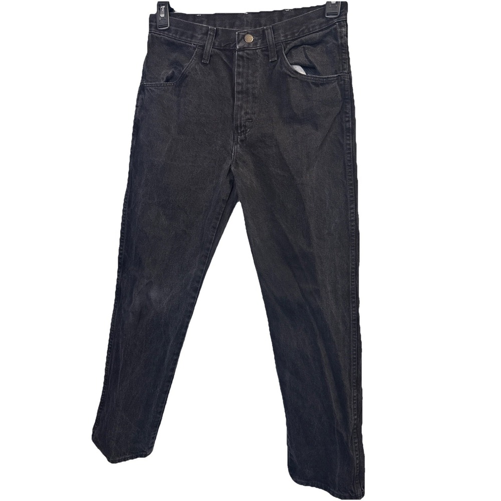 Rustler Black Denim Jeans Men's Size 30x30‎ 111025 I257T12